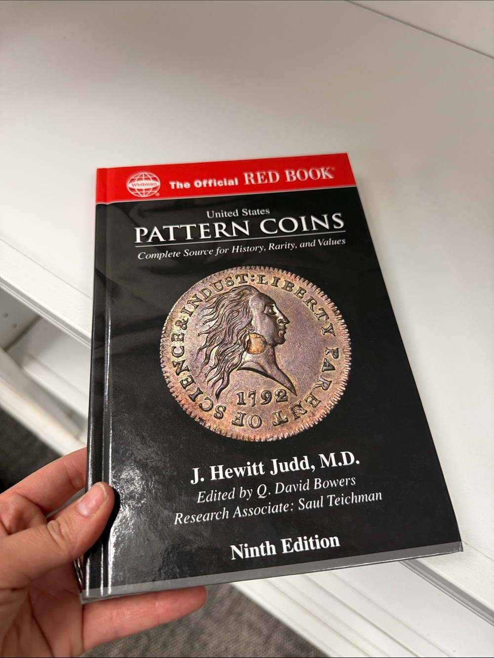 The Official Red Book: United States Pattern Coins - Hardback cover